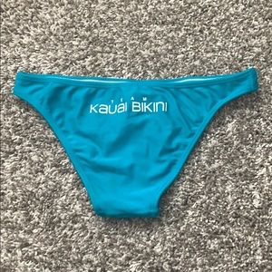 Team Kauai bikini bottoms, gently used